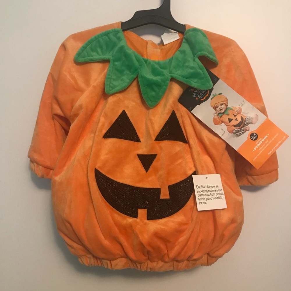 Infant Pumpkin Costume - 12-18 months